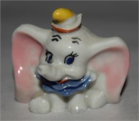 Vtg Wade Eng Porcelain Disney Dumbo Figurine