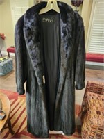 Nina Ricci Fur Trench Coat