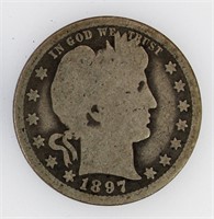 1897-O Quarter G/VG Key Date