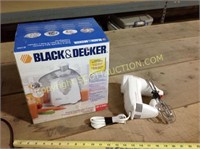 2 pcs, Sunbeam elec hand mixer, Black & Decker