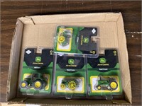 John Deere Tractors, NIB, 1/50 Scale,