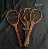 (4) Tennis Rackets
