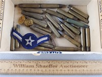 Ammo, Casings & Military Collectibles