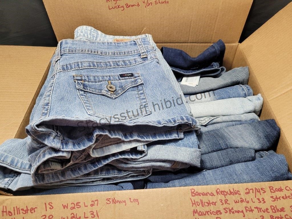 Misc Shorts & Jeans Sizes Listed In Pictures