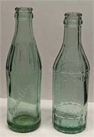 Vintage Virginia Etna And King Cola Glass Bottles