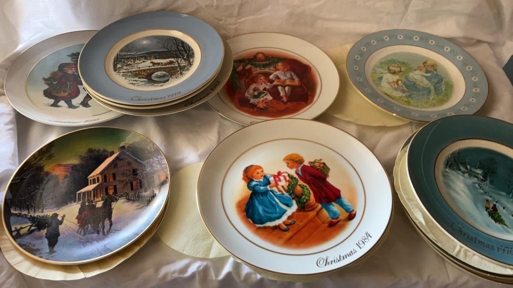 Decorative Collectable Plates,some dated