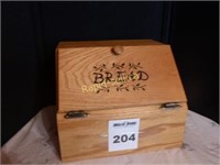 Large Wood Breadbox