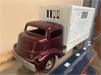 1950’s Smith Miller bank truck painted. Rare!