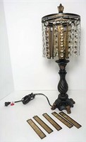 Unusual cast Resin lamp