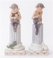 Thomsen for Royal Copenhagen Porcelain Faun, 2