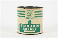 CITIES SERVICE TROJAN GREASE FIVE POUND CAN