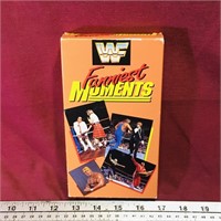 WWF Funniest Moments 1990 VHS Movie