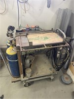 Shop Cart w/ Welding Tanks