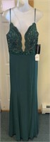 Emerald Green Clarissa Dress 3805 Sz 10