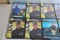 Golfing DVD's Lot