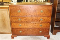 Cherry Butlers Desk with Key, circa 1790-1810 47"