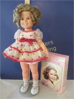 Shirley Temple Doll 17" Tall on Stand AND