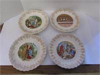 Antique decorative Christian plates from Sanders