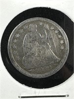 1853 seated liberty half dime