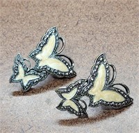 Spring Court Butterfly Stud Earrings