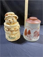 Bartlett Collins & ceramic cookie Jars