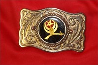 A Middle East Motif Belt Buckle