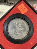 AMERICAS FIRST MEDALS PEWTER TOKEN