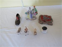 Beaded Poll and Japanese Items