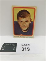 1963 TOPPS KENNY POLEN CFL FOOTBALL CARD