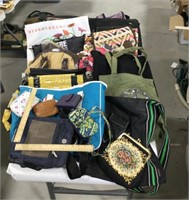 Bag Lot w/ handbags, wallets, & tote bags