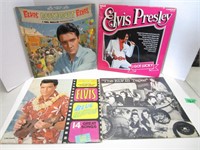 4-ELVIS PRESLEY RECORDS