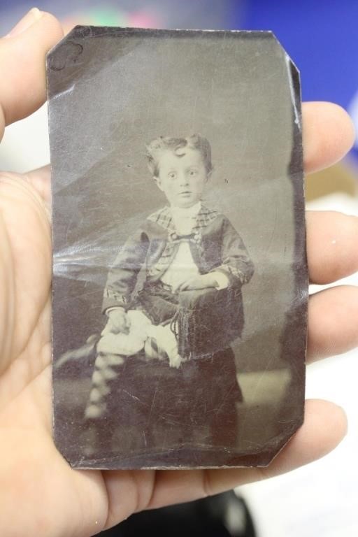 Tin Type of a Child