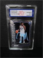Tyrese Maxey Signed Trading Card RC Fivestar
