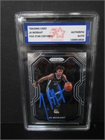 Ja Morant Signed Trading Card Fivestar