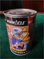 1997 Pinnacle Football Cards in a Can- Unopened