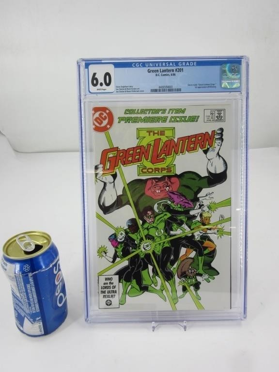 Green Lantern #201 , comic book gradé CGC 6.0