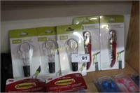 NEW POUR SPOUTS AND BOTTLE OPENERS