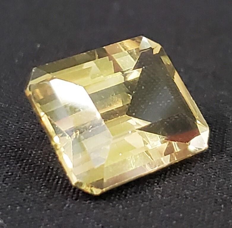 10.45ct Yellow Citrine Loose Stone