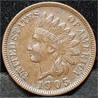 1905 Indian Head Cent, High Grade