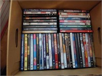 Box of misc DVD's