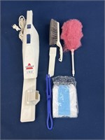 Bissell Hand Held vacuum and assorted cleaning