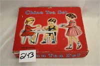 Children's Hand-Decorated China Tea Set