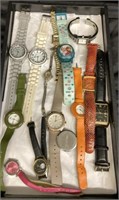 PREOWNED WATCHES LOT /  OVER 10 PCS