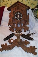 German cuckoo clock with weights