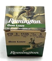 (20) Rnds .410 Remington 5 Shot