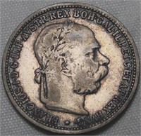 Austria 1 Corona 1893