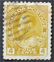 Canada 1922 George V " Admiral" 4 Cents Stamp #110