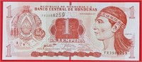 Honduras 2016 UN LEMPIRA bill UNC.