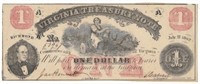 Genuine Civil War Era $1 Note Issued by Virginia