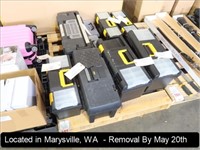 LOT, ASSORTED TOOLBOXES